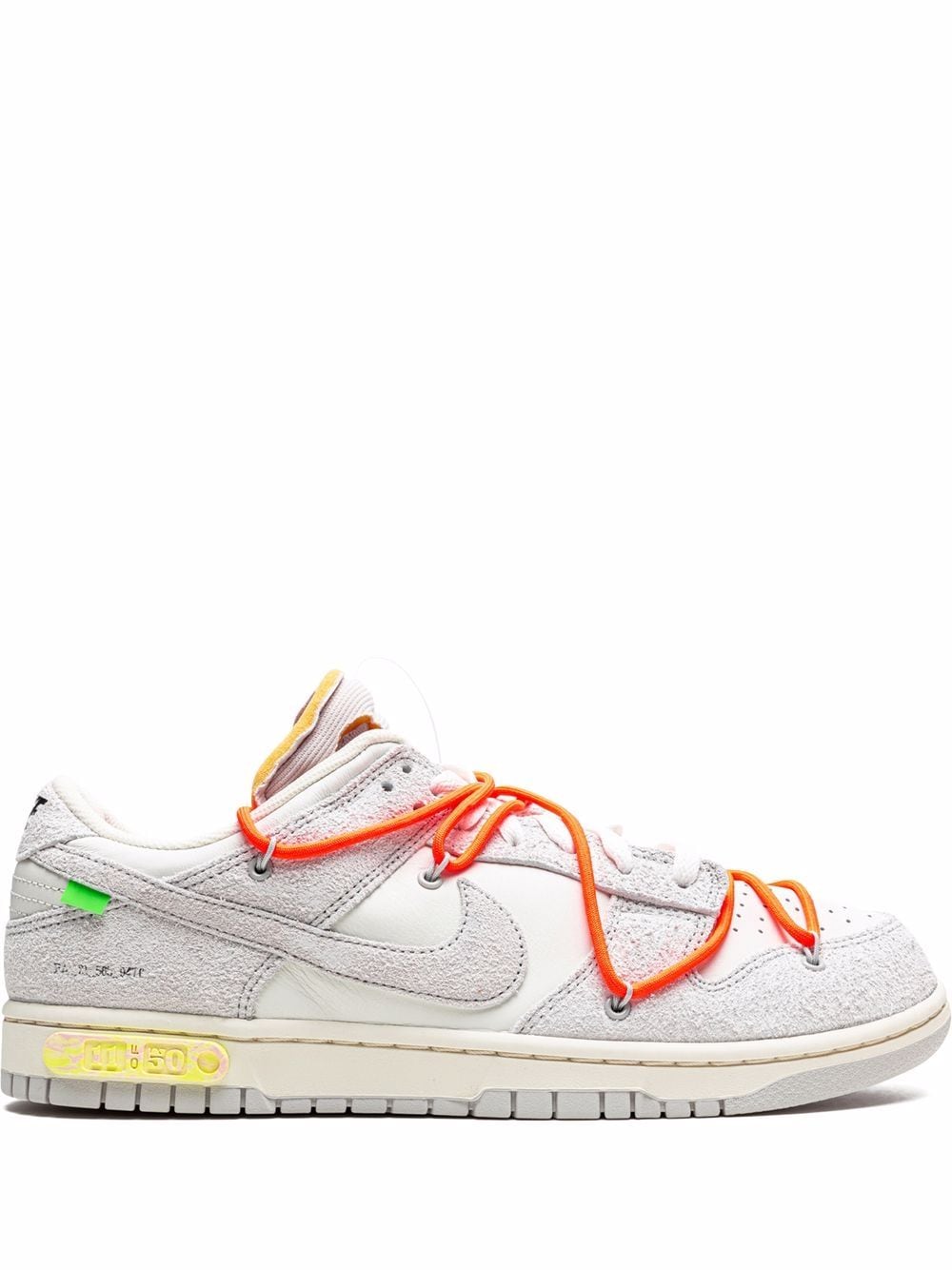 Nike X Off-White "x Off-White Dunk Low ""Lot 11 of 50"" sneakers" - Beige