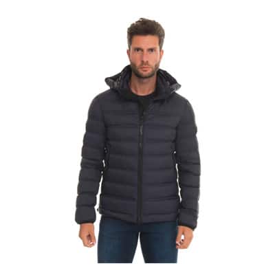 Afneembare Hooded Harrington Jas Peuterey , Blue , Heren