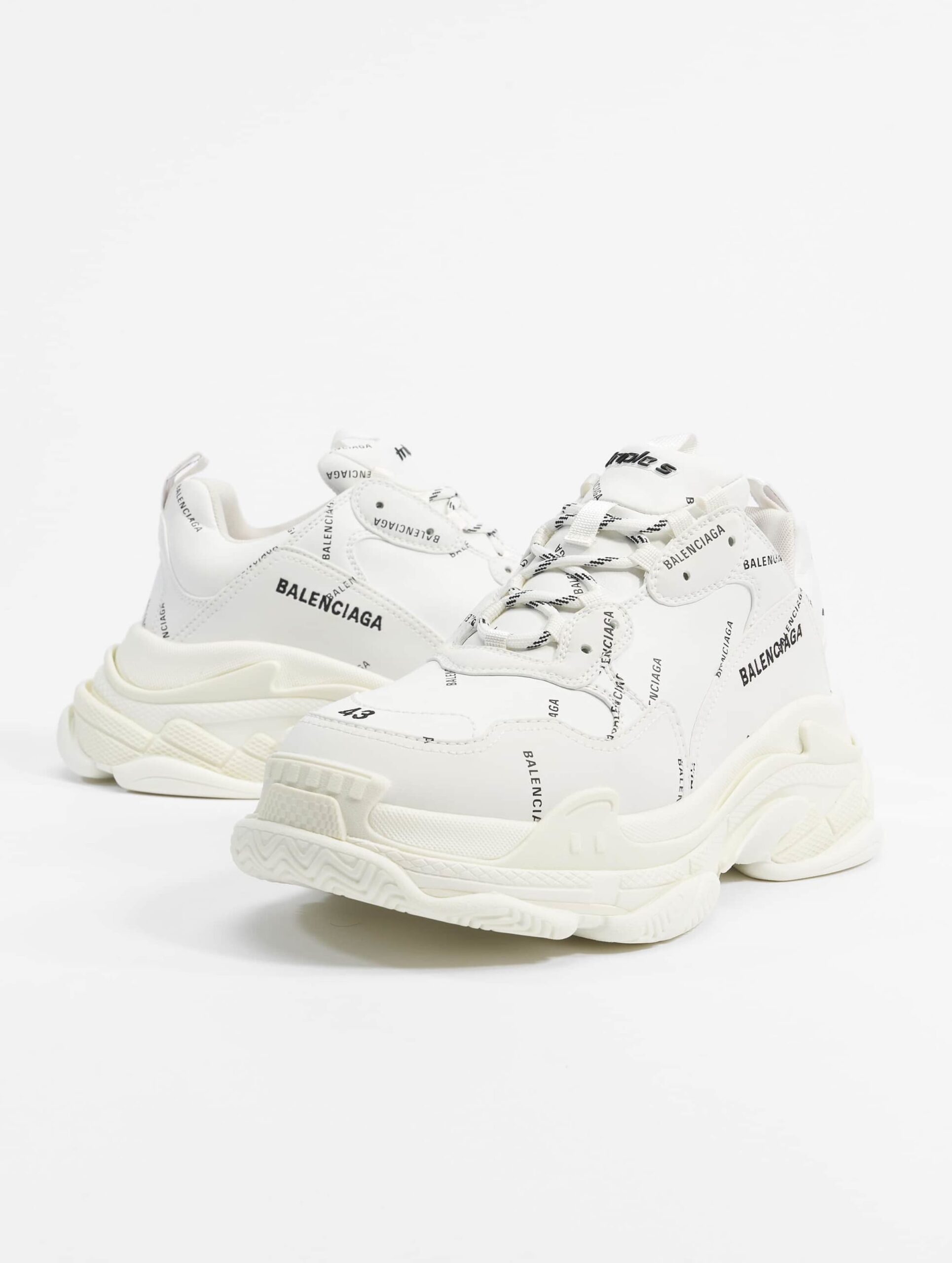Balenciaga Triple S Sneakers Unisex op kleur wit, Maat 42
