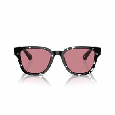 Gepolariseerde Prada Zonnebril Pra04S 15O70C Prada , Black , Unisex