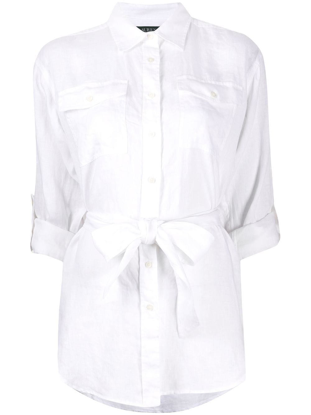 Lauren Ralph Lauren Blouse met lange mouwen - Wit