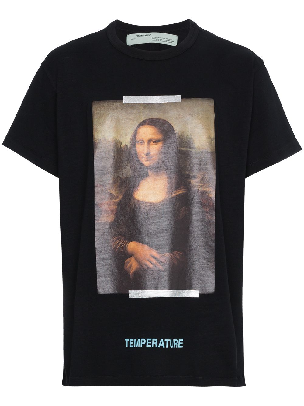 Off-White Mona Lisa T Shirt - Zwart