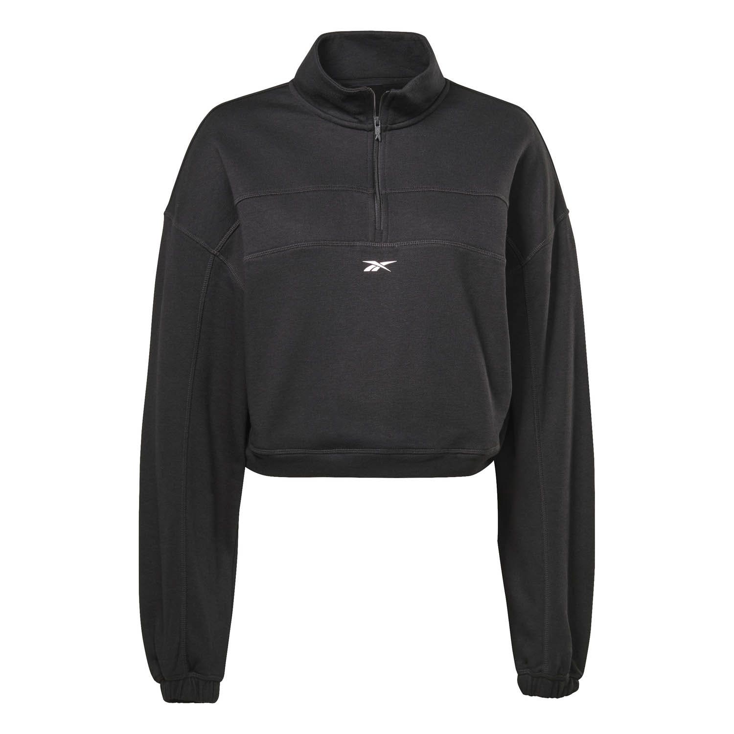 Reebok Workout Ready Knit 1/4 Zip Sweatshirt