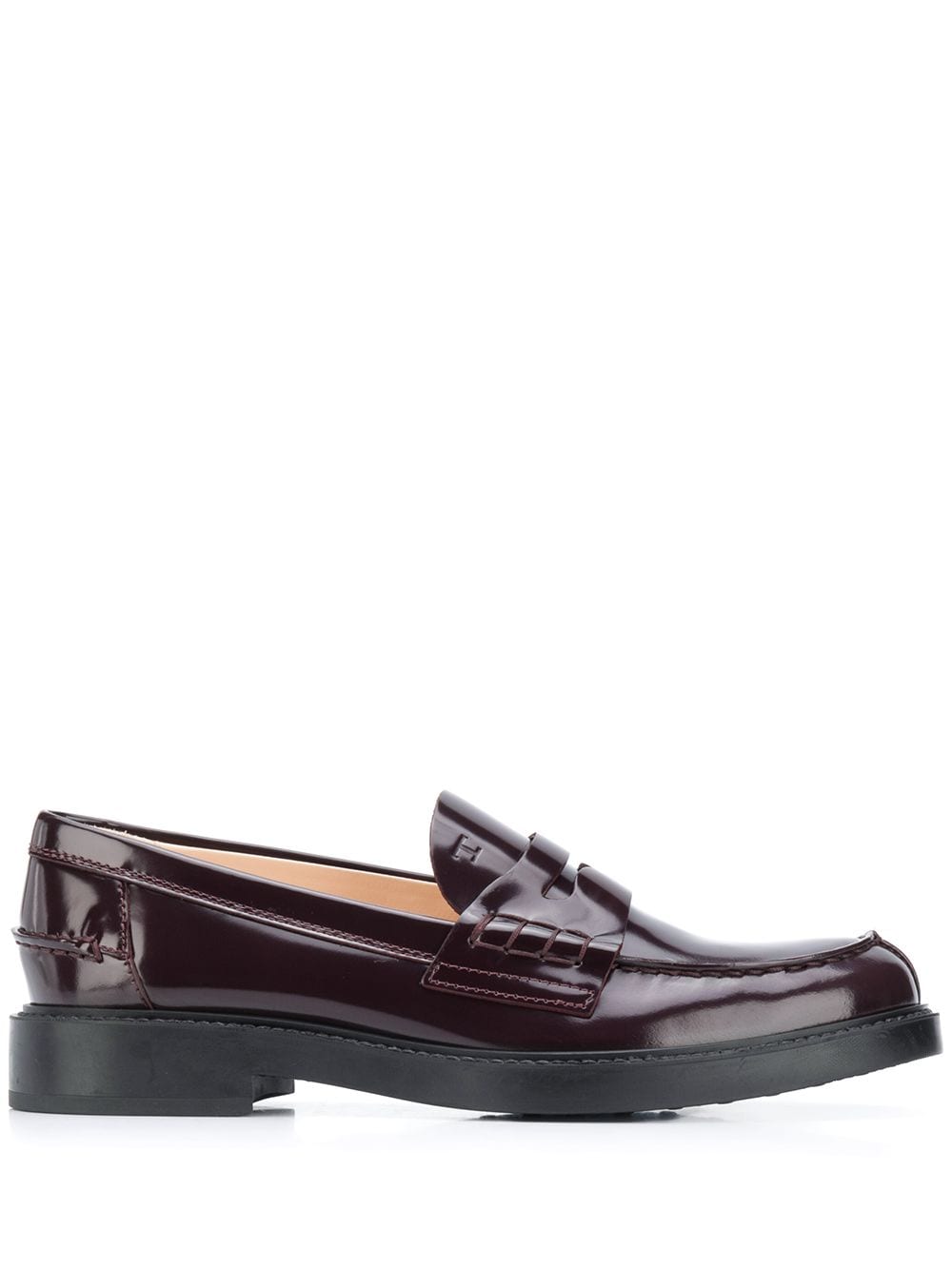 Tod's Leren loafers - Rood