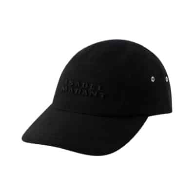 Zwarte Katoenen Tedji Cap Isabel Marant , Black , Dames