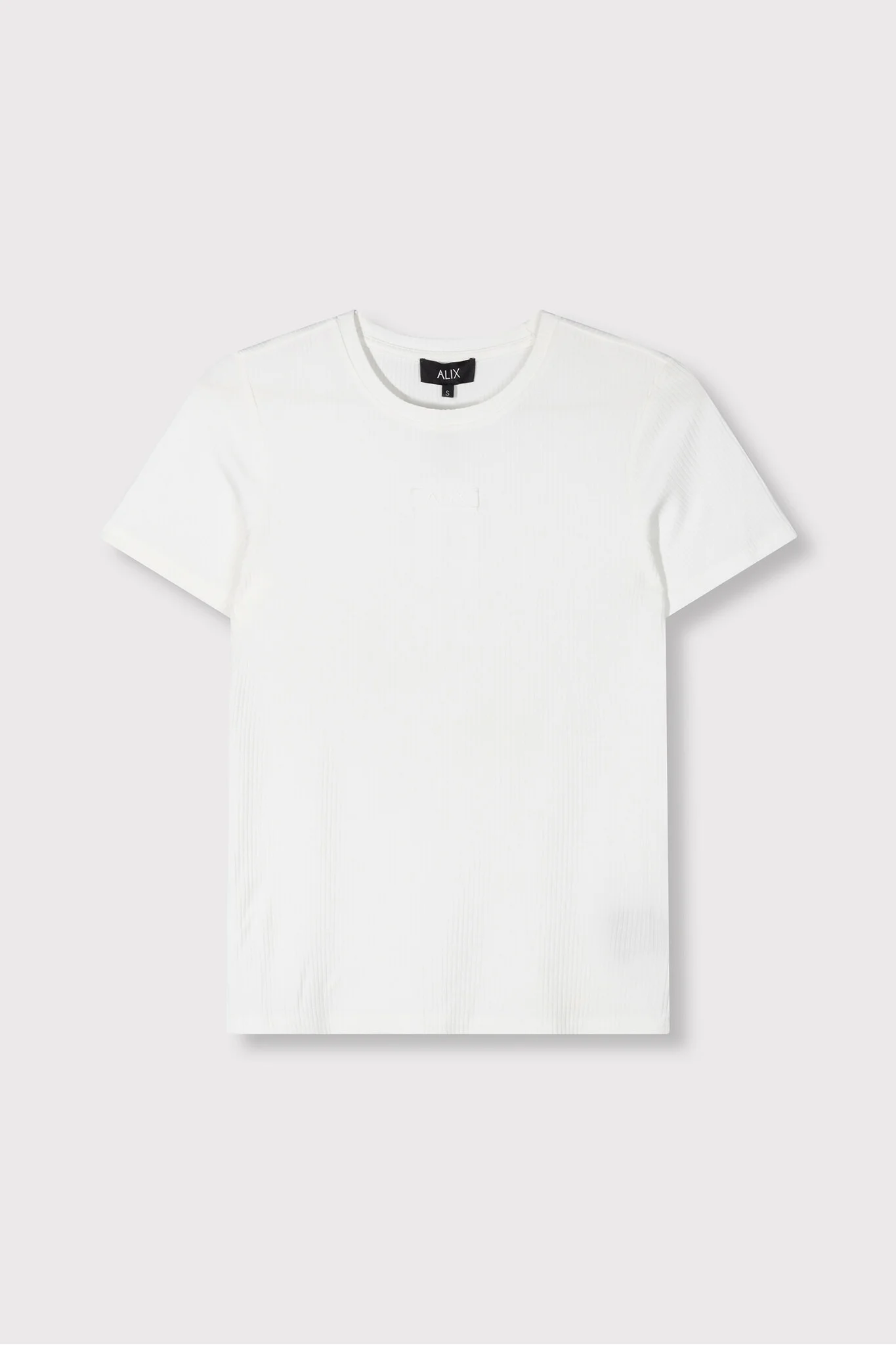 Alix The Label 2406856662 fitted rib t-shirt