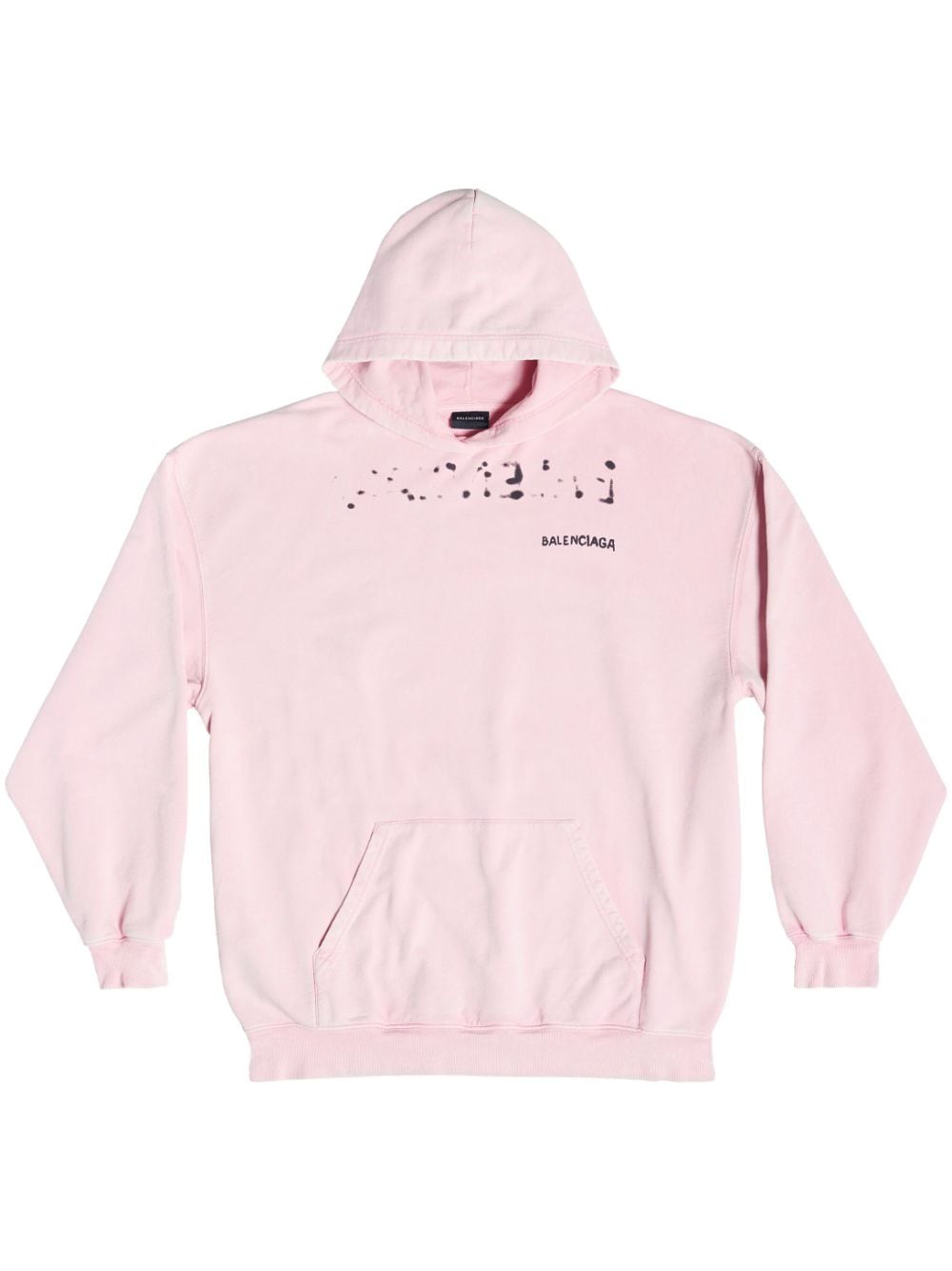 Balenciaga Hoodie met logo - Roze