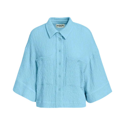 Blauwe Farewell Blouses Essentiel Antwerp , Blue , Dames