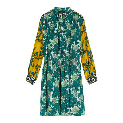 Bloemenprint Zijden Jurk Max Mara Weekend , Multicolor , Dames