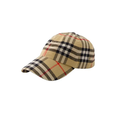 Cotton hats Burberry , Beige , Dames