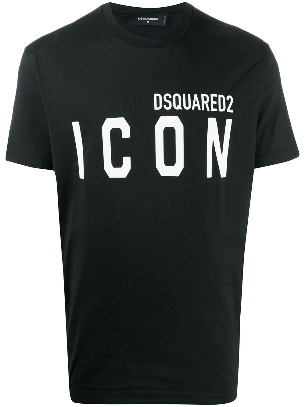 Dsquared2 T-shirt met ronde hals - Zwart