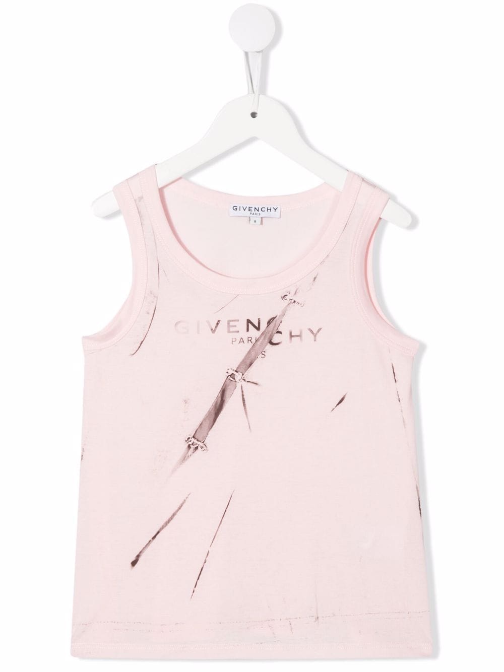 Givenchy Kids Top met logoprint - Roze