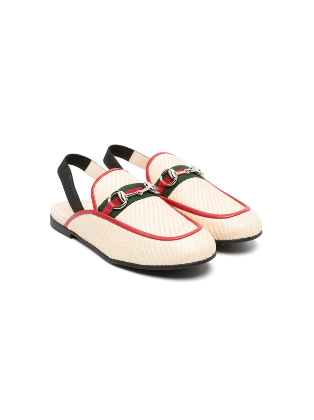 Gucci Kids Princetown slingback slippers - Beige