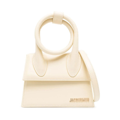 Ivory Coiled Tas Jacquemus , Beige , Dames