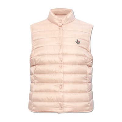 'Liane' vest met logo Moncler , Pink , Dames
