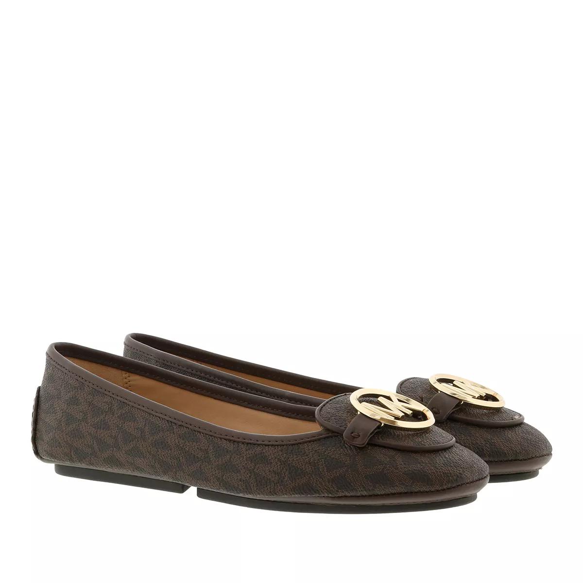 Michael Kors Slippers - Lillie Moc in bruin