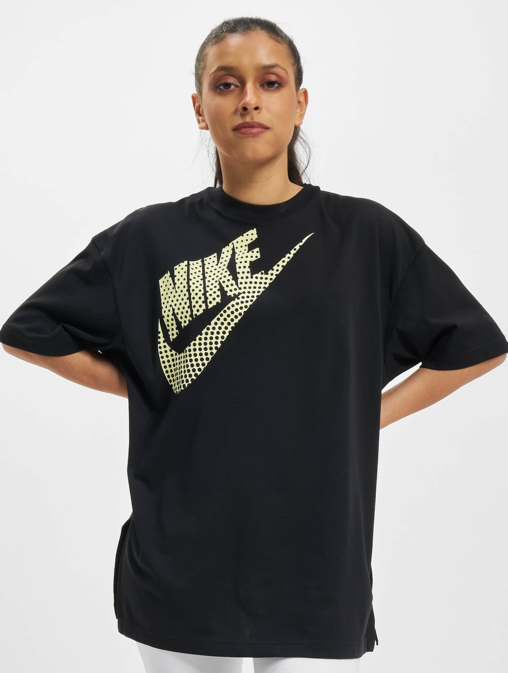 Nike Dot T-Shirt Frauen,Unisex op kleur zwart, Maat XS