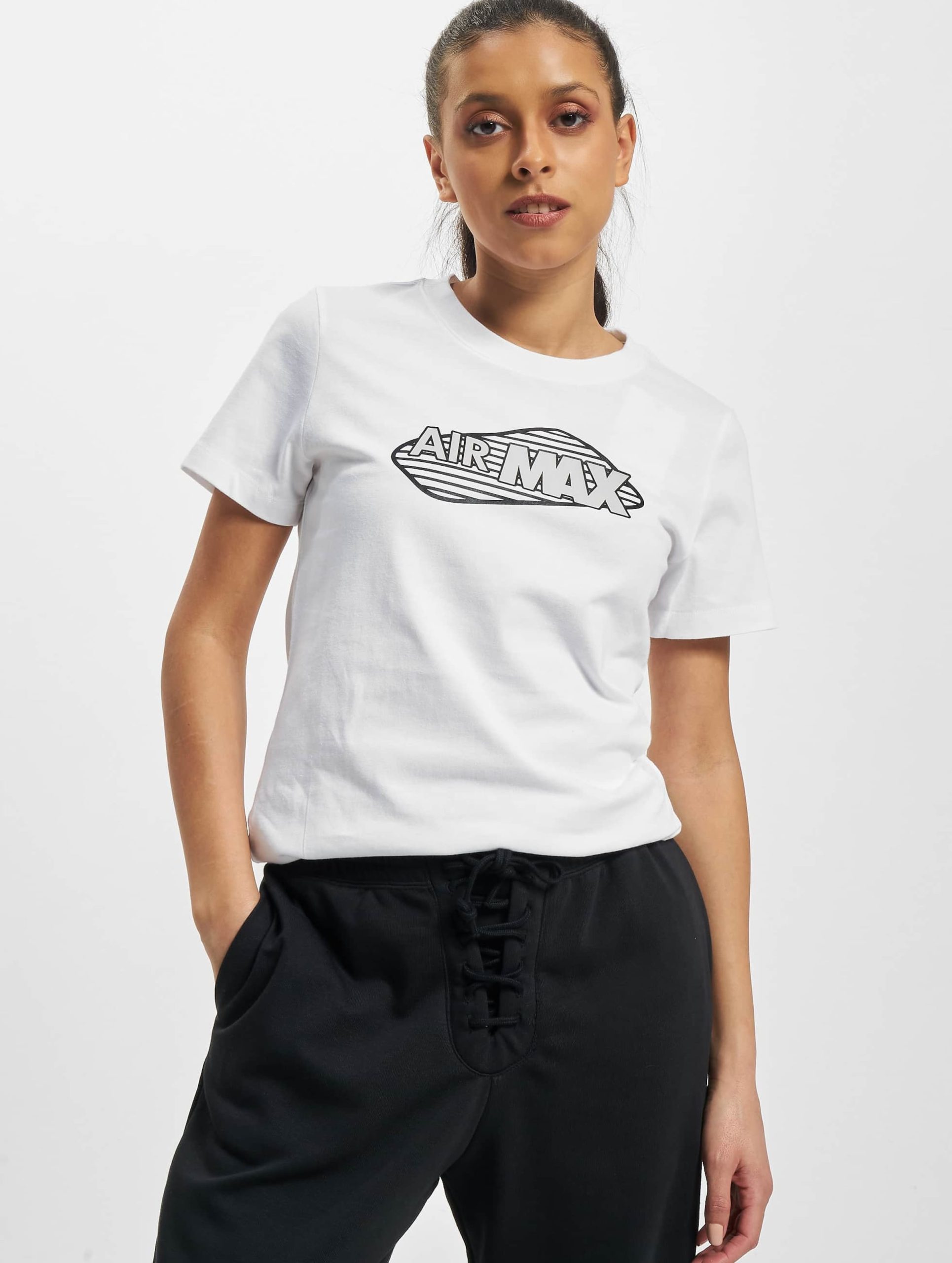 Nike NSW Air Max Day T-Shirt Frauen,Unisex op kleur wit, Maat XS