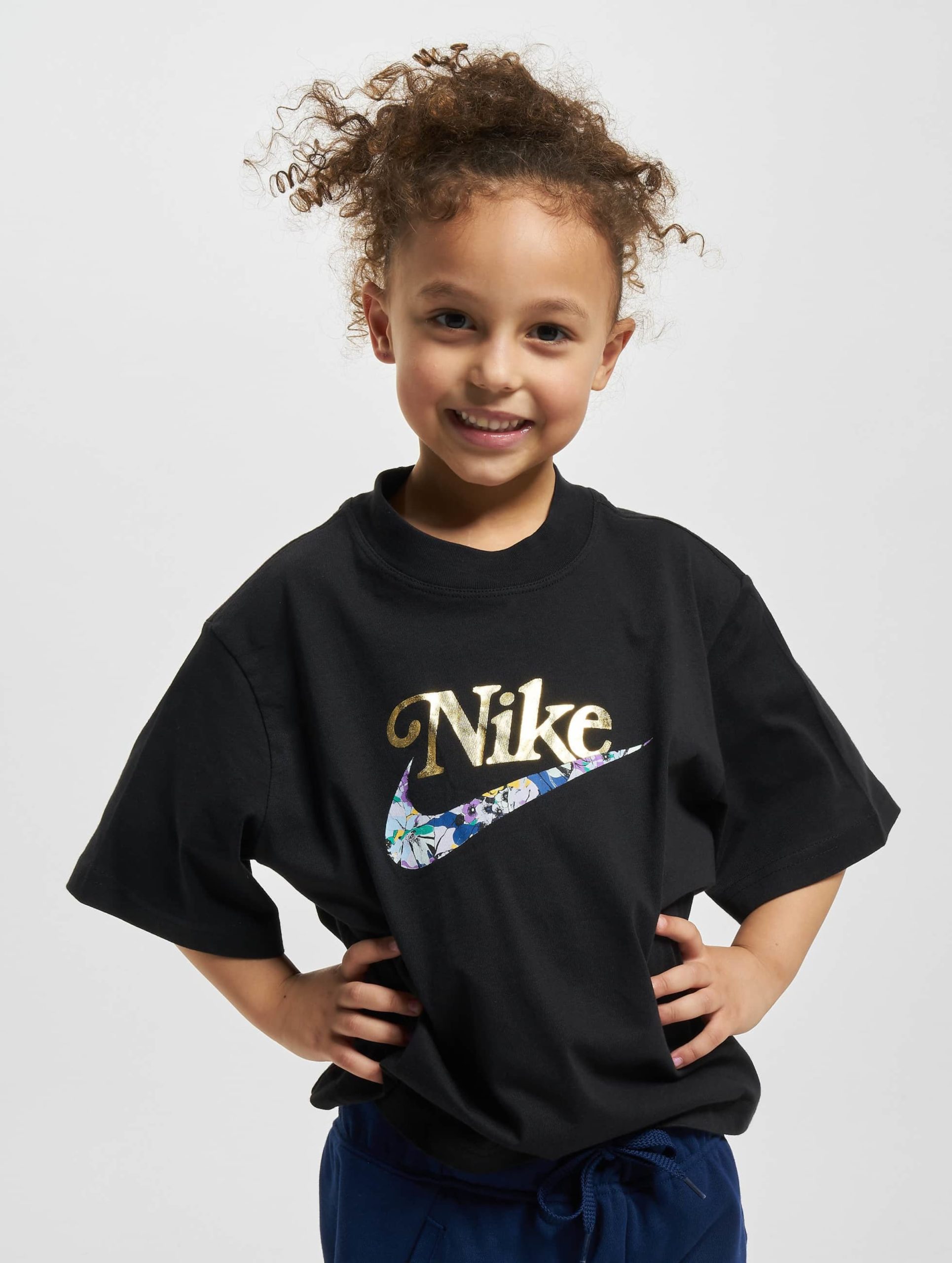 Nike Sportswear Crop T-Shirt Frauen,Männer,Unisex op kleur zwart, Maat XL