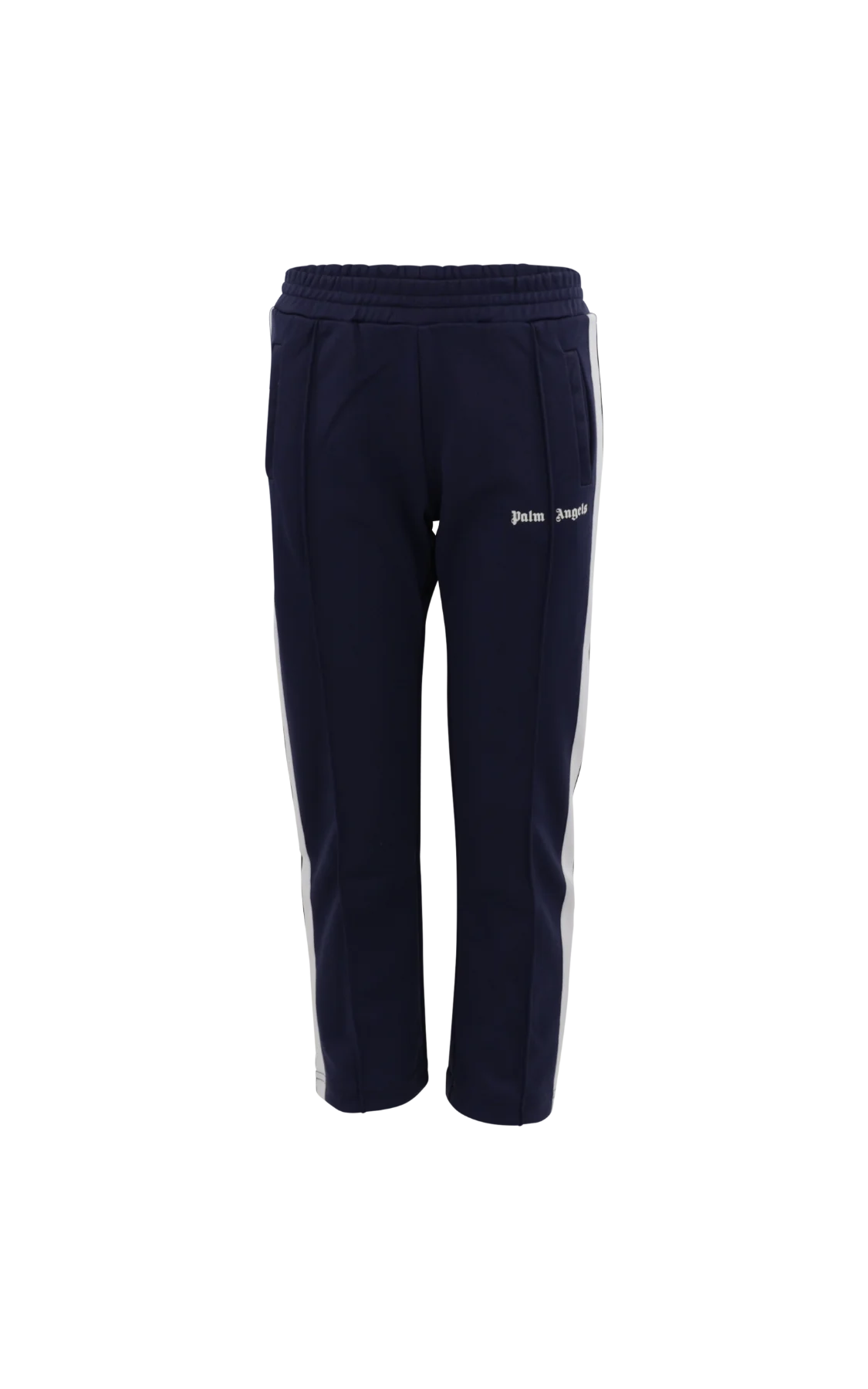 Palm Angels Kids classic logo track pant navy b