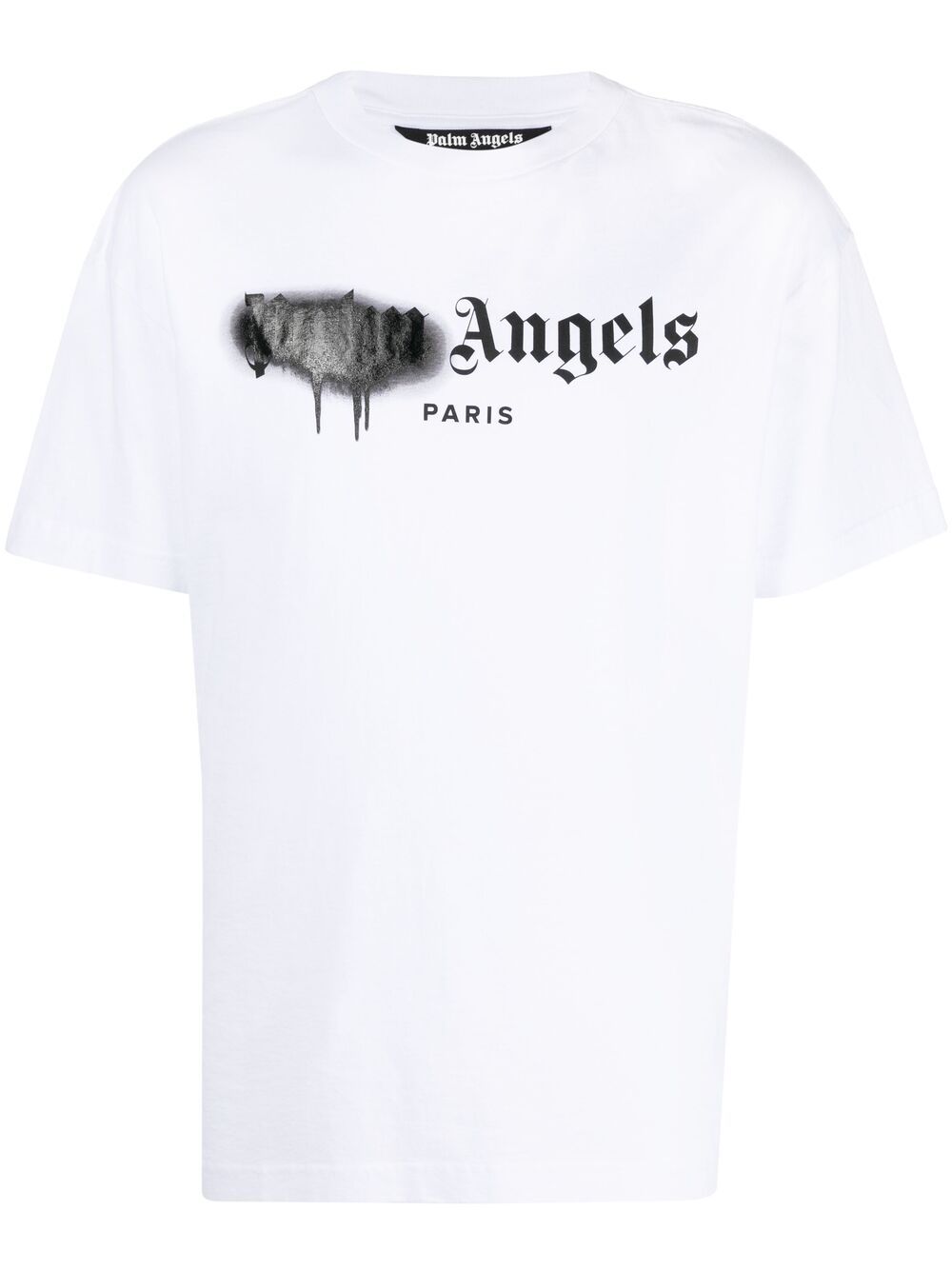 Palm Angels T-shirt met logo - Wit