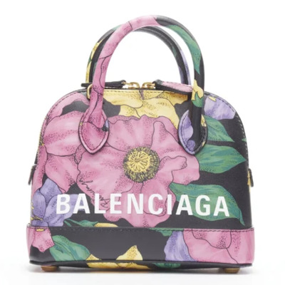 Pre-owned Leather balenciaga-bags Balenciaga Vintage , Multicolor , Dames