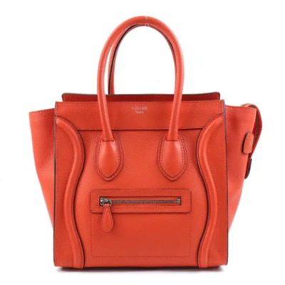 Pre-owned Leather celine-bags Celine Vintage , Red , Dames