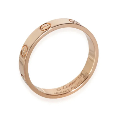 Pre-owned Rose Gold rings Cartier Vintage , Pink , Dames