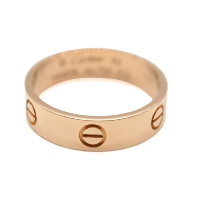 Pre-owned Rose Gold rings Cartier Vintage , Yellow , Dames