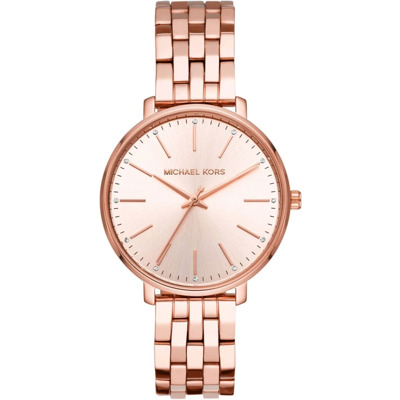 Pyper Rosegold Roestvrijstalen Horloge Michael Kors , Pink , Dames