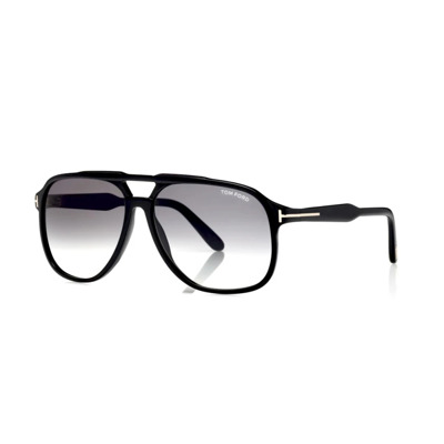 RaoulLarge Zonnebril Tom Ford , Black , Heren