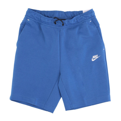 Sportswear Tech Fleece Korte Broek Nike , Blue , Heren