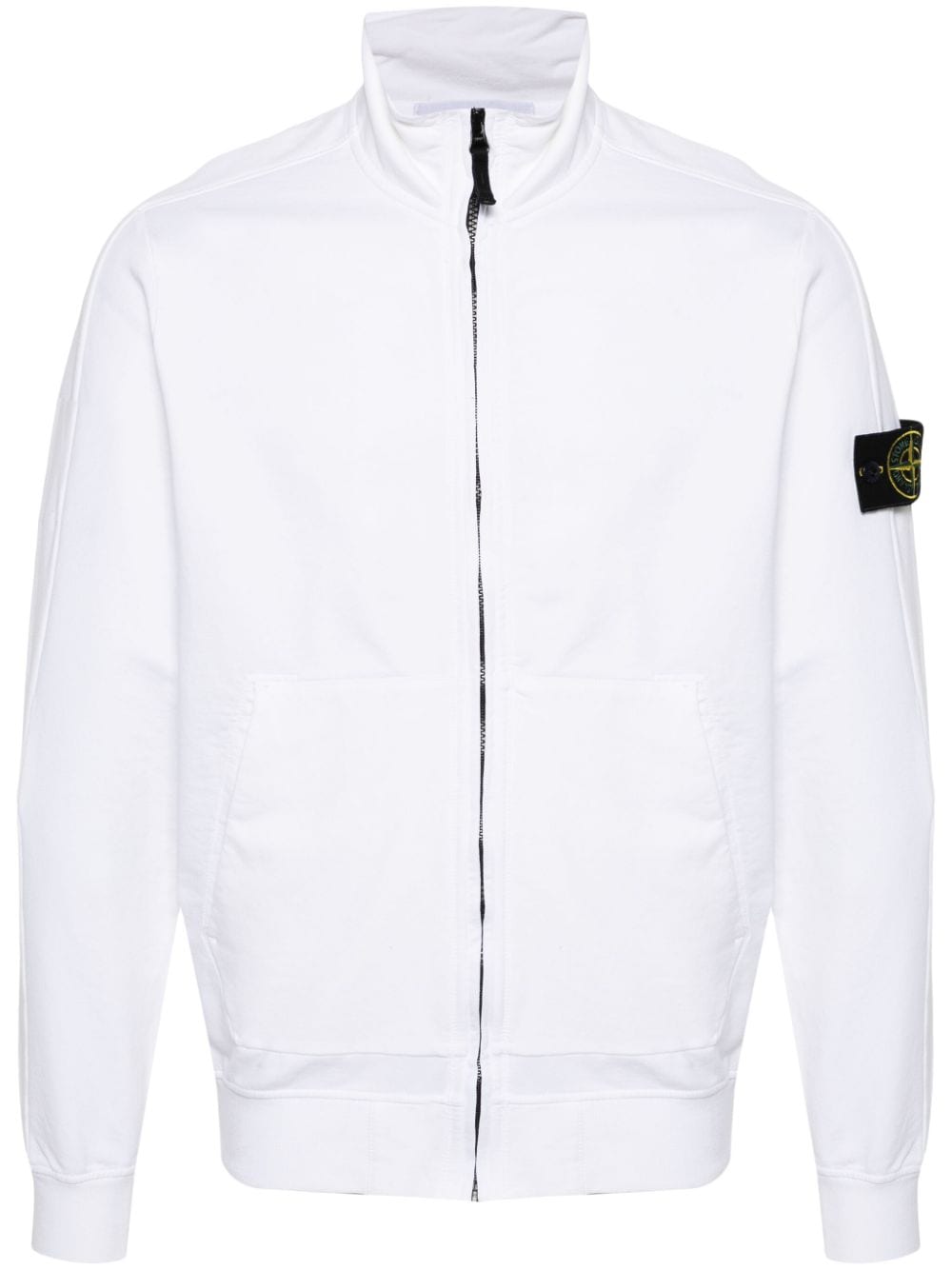 Stone Island Hoodie met Compass-logopatch - Wit