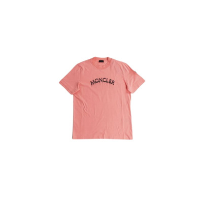 T-Shirts Moncler , Pink , Heren