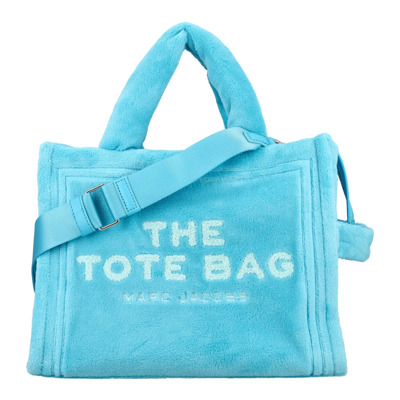 Terry Medium Tote Tas Marc Jacobs , Blue , Dames