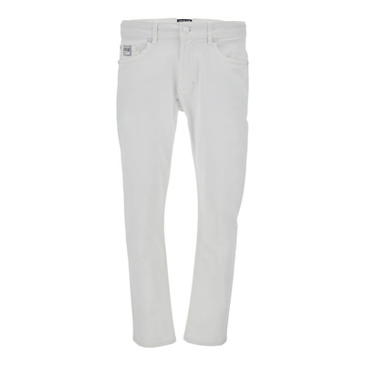 Witte Jeans voor Heren Regular Fit Versace Jeans Couture , White , Heren