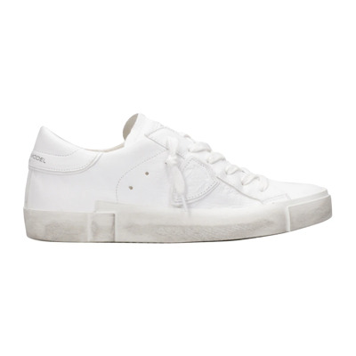 Witte Sneakers met Onconventionele Stijl Philippe Model , White , Dames