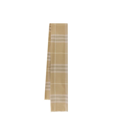 Wollen Raffel Sjaal Burberry , Multicolor , Dames