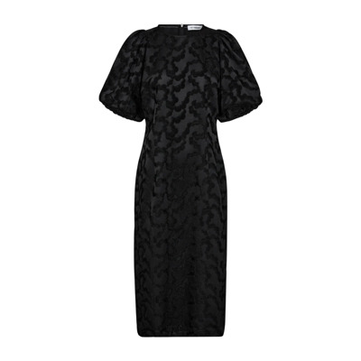 Zwarte Pofmouw Jurk Co'Couture , Black , Dames