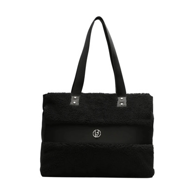 Zwarte Synthetische Shopper Tas Liu Jo , Black , Dames