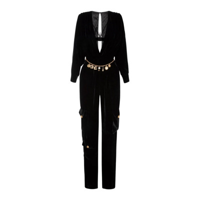 110Ero Jumpsuit Elisabetta Franchi , Black , Dames