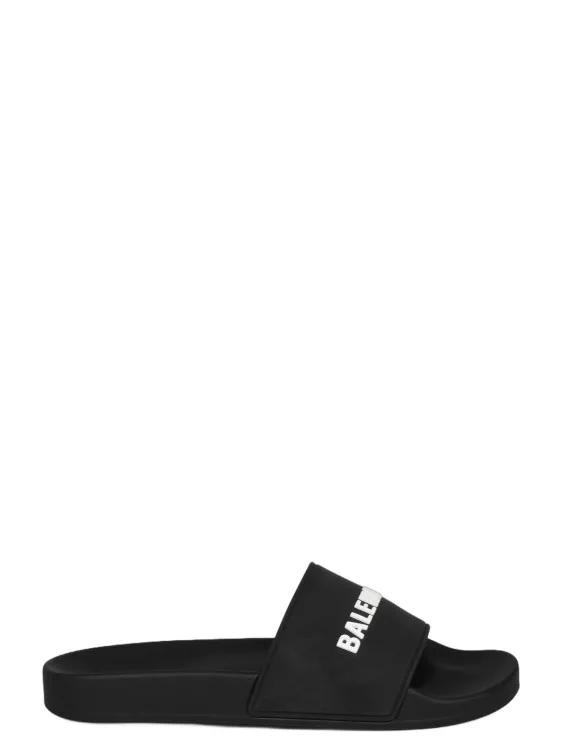 Balenciaga Sandalen - Pool Slide Sandal in zwart