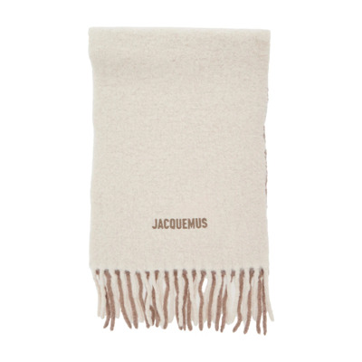 Beige Sjaal L'echarpe Moisson Jacquemus , Beige , Dames