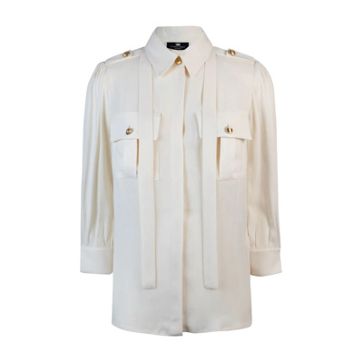 Blouses & Shirts Elisabetta Franchi , White , Dames