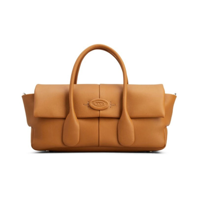 Bruin Leren Tassen Collectie Tod's , Brown , Dames