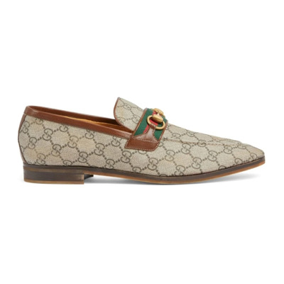 Bruine Loafer Schoenen Aw20 Gucci , Brown , Heren