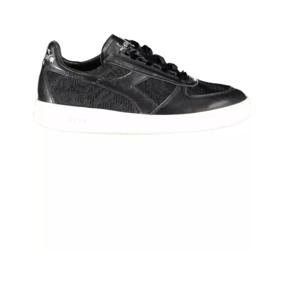 Diadora Black Fabric Sneaker Diadora , Black , Dames