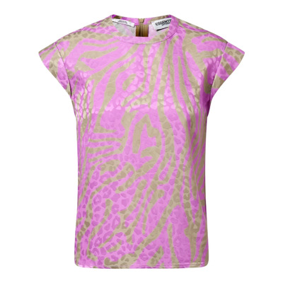 Dierenprint Jacquard Top Essentiel Antwerp , Multicolor , Dames