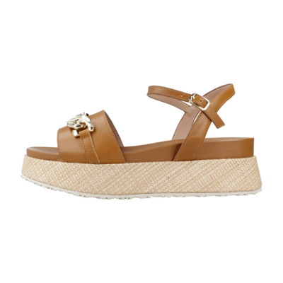 Frida Platte Sandalen Liu Jo , Brown , Dames