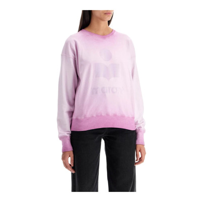 Gewassen Effect Sweater Isabel Marant Étoile , Purple , Dames